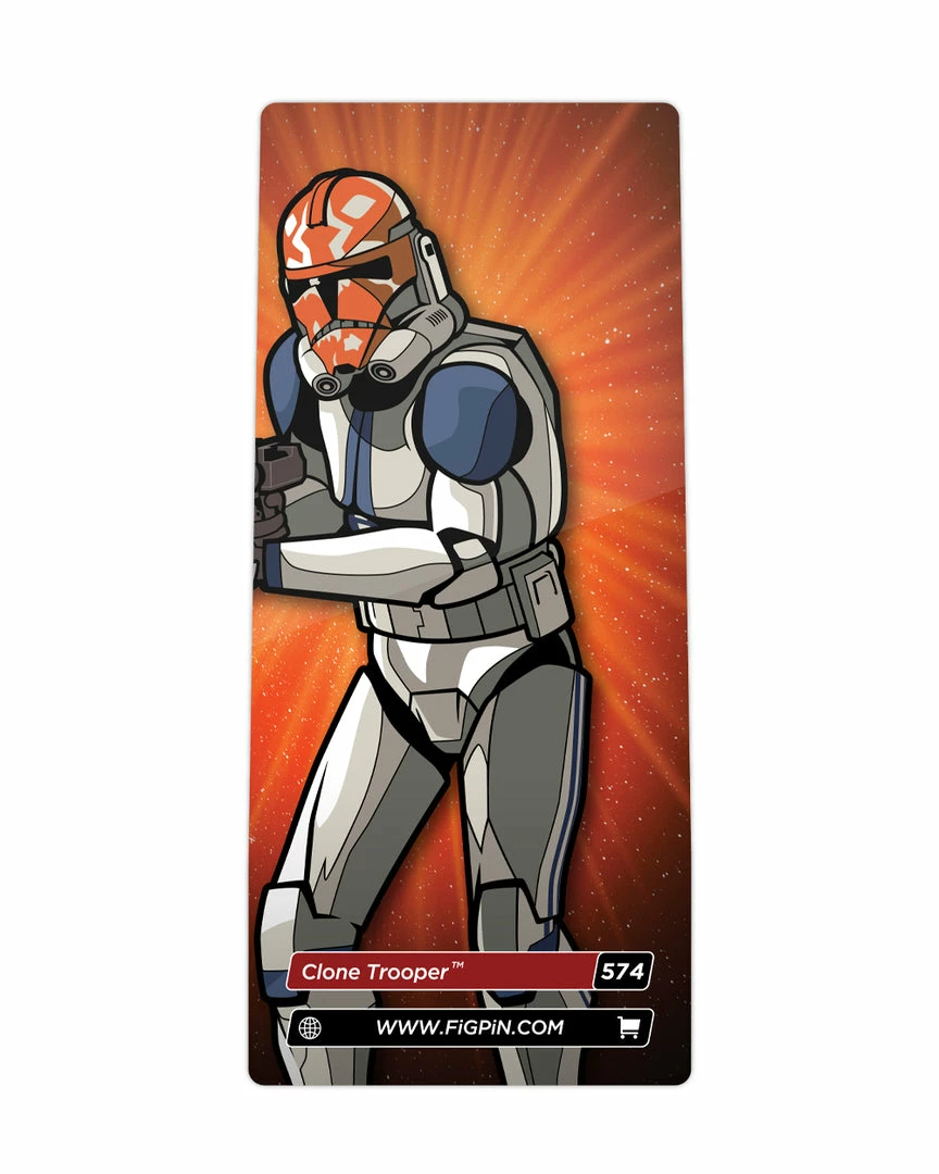 FiGPiN - Star Wars The Clone Wars Clone Trooper "Ahsoka Trooper" #574 Pins 4 FiGPiN - Star Wars The Clone Wars Clone Trooper "Ahsoka Trooper" #574 Pins