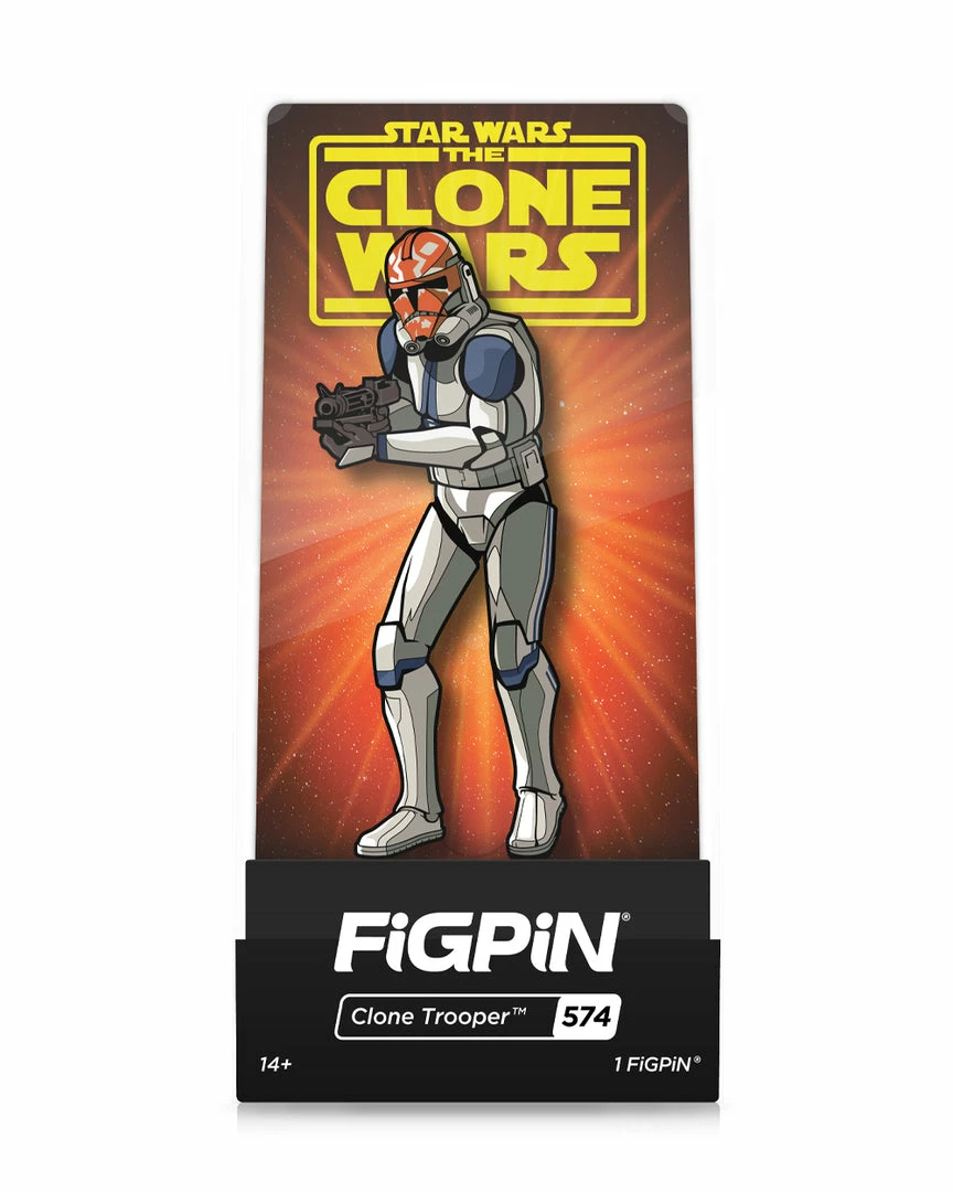 FiGPiN - Star Wars The Clone Wars Clone Trooper "Ahsoka Trooper" #574 Pins 3 FiGPiN - Star Wars The Clone Wars Clone Trooper "Ahsoka Trooper" #574 Pins