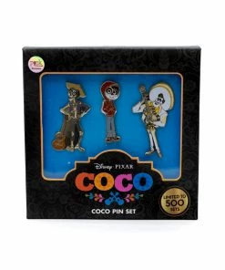 Storybook Disney Pixar Coco 3 Piece Limited Edition Enamel Pin Set - PALM Exclusive