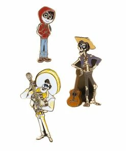 Storybook Disney Pixar Coco 3 Piece Limited Edition Enamel Pin Set - PALM Exclusive