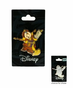 Storybook Pins Disney Beauty And The Beast Cogsworth & Lumiere Collectible Pin - PALM Exclusive