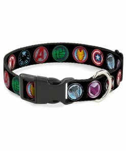 Buckle Down Pets Marvel Avengers Icon Dog Collar