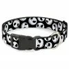 Buckle Down Pets Nightmare Before Christmas Jack Skellington Expressions Dog Collar