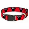 Buckle Down Pets Disney Minnie Mouse Dog Collar