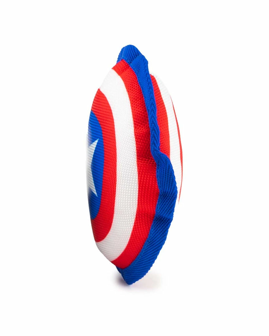 Buckle Down Pets Marvel Captain America Sheild Ballistic Nylon Dog Toy 5 Buckle Down Pets Marvel Captain America Sheild Ballistic Nylon Dog Toy