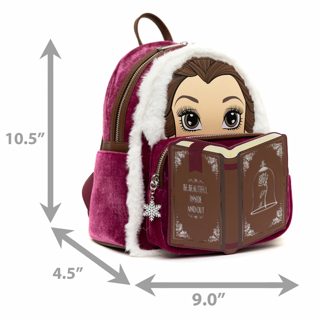 Loungefly - Disney Winter Belle Cosplay Mini Backpack - PALM Exclusive 11 Loungefly - Disney Winter Belle Cosplay Mini Backpack - PALM Exclusive