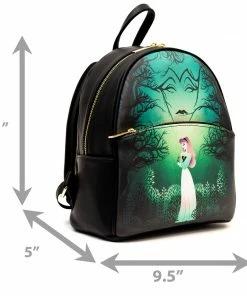 Danielle Nicole Exclusive Mini Backpacks Danielle Nicole - Disney Enchanted Princess Series Aurora & Maleficent Mini Backpack - PALM Exclusive