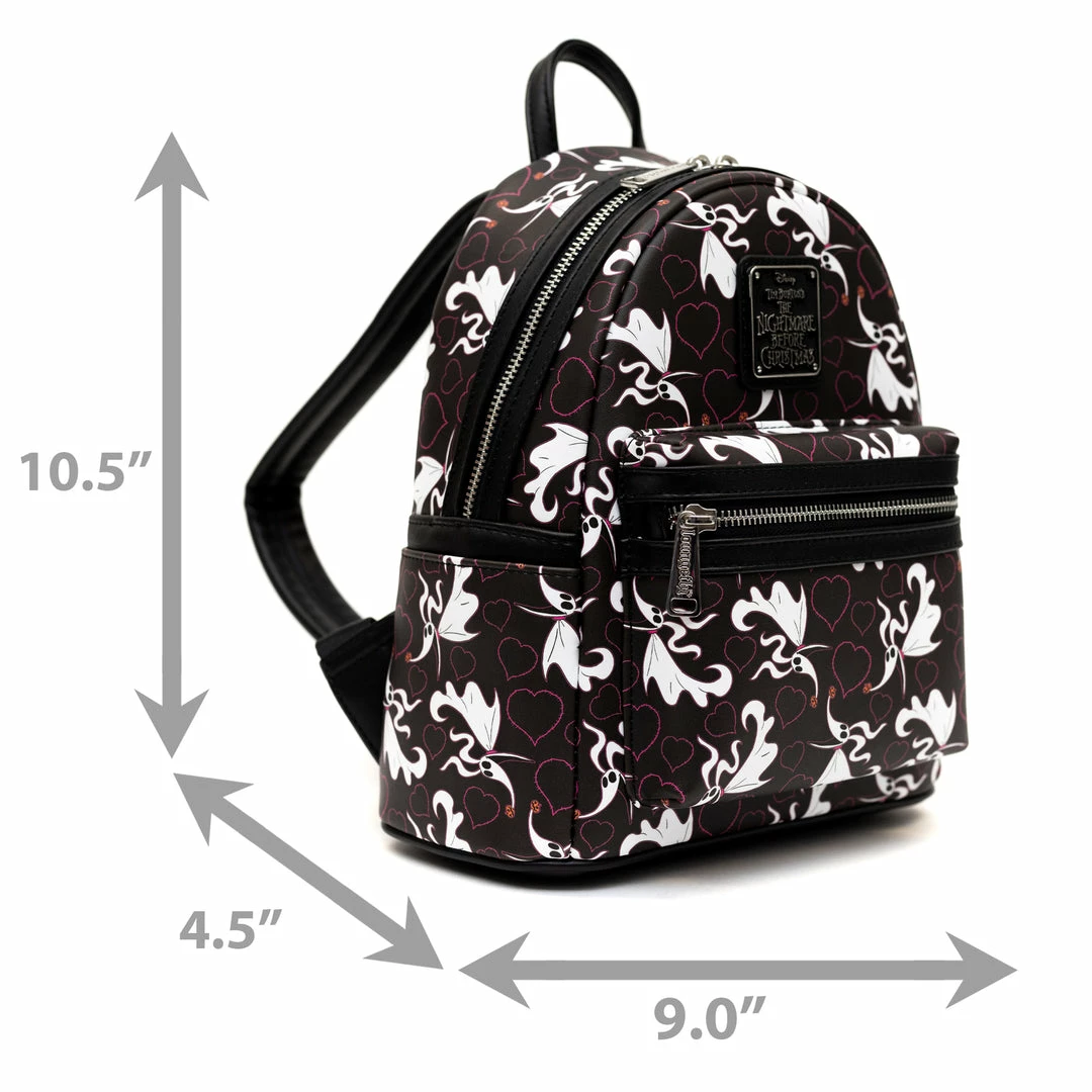Loungefly - The Nightmare Before Christmas Zero AOP Mini Backpack - PALM Exclusive 9 Loungefly - The Nightmare Before Christmas Zero AOP Mini Backpack - PALM Exclusive