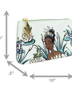 Loungefly Disney Princess Princess And The Frog Tiana, Multi-use Pouch, Coin Purse, Cosmetic, Pink A La Mode Exclusive