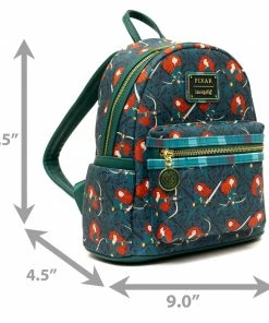 Loungefly Exclusive Loungefly - Disney Pixar Brave Merida AOP Mini Backpack - PALM Exclusive