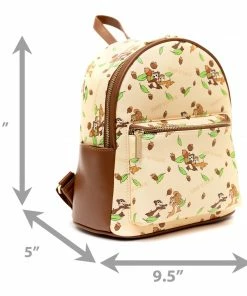 Danielle Nicole Exclusive Danielle Nicole, Disney Chip N' Dale Mini Backpack, Pink A La Mode Exclusive