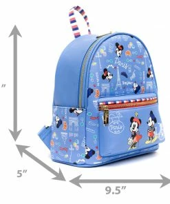 Danielle Nicole Exclusive Danielle Nicole, Disney Springtime In Paris Mickey And Minnie Mini Backpack, Pink A La Mode Exclusive 13 Danielle Nicole Exclusive Danielle Nicole, Disney Springtime In Paris Mickey And Minnie Mini Backpack, Pink A La Mode Exclusive