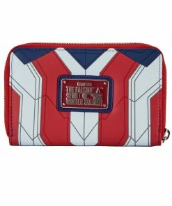 Loungefly - Marvel Falcon Captain America Cosplay Ziparound Wallet