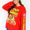 Cakeworthy - Fruity Pebbles Long Sleeve T-Shirt 1 Cakeworthy - Fruity Pebbles Long Sleeve T-Shirt