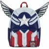Loungefly - Marvel Falcon Captain America Cosplay Mini Backpack