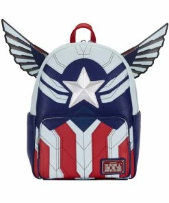 Loungefly - Marvel Falcon Captain America Cosplay Mini Backpack