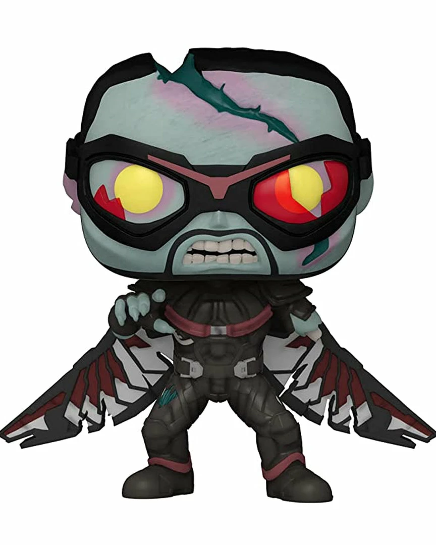 Funko POP - Marvel What If? Zombie Falcon #442 Funko POP! 3 Funko POP - Marvel What If? Zombie Falcon #442 Funko POP!