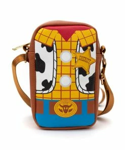 Buckle Down Exclusive Disney Pixar Toy Story Sheriff Woody Parks Crossbody Bag - Pink A La Mode Exclusive