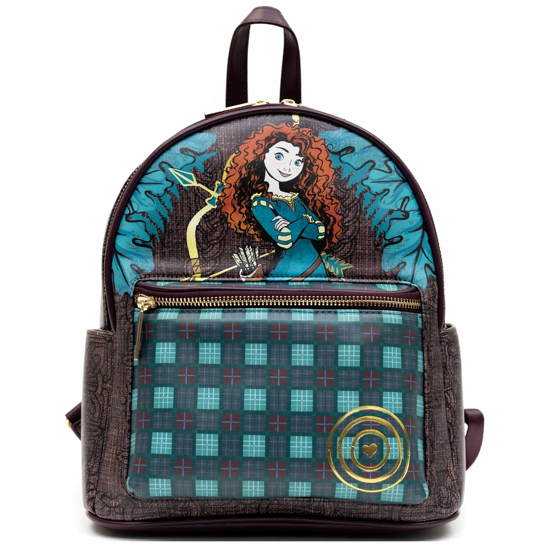 Danielle Nicole Exclusive Danielle Nicole - Disney Brave Merida Mini Backpack - PALM Exclusive Mini Backpacks 3 Danielle Nicole Exclusive Danielle Nicole - Disney Brave Merida Mini Backpack - PALM Exclusive Mini Backpacks
