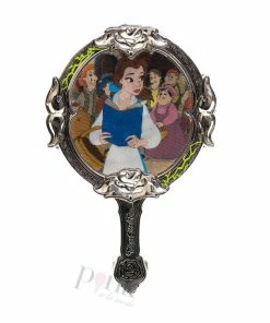The Pink A La Mode Loungefly - Disney Beauty And The Beast Mirror Enamel Pin Photo Changing LE 1700 Pins