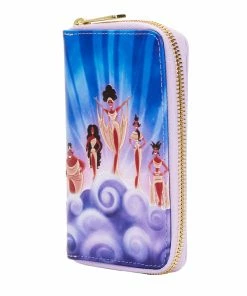 Loungefly April22 Loungefly - Disney Hercules Muses Clouds Ziparound Wallet