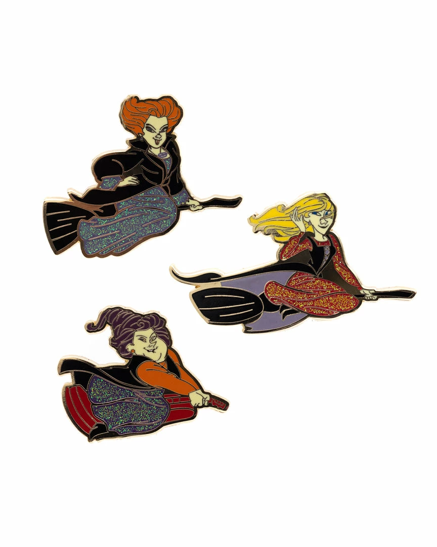 Monogram Hocus Pocus 3pc Enamel Pin Set - PALM Exclusive Pins 3 Monogram Hocus Pocus 3pc Enamel Pin Set - PALM Exclusive Pins