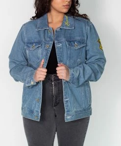 Apparel Cakeworthy - Harry Potter Hogwarts Denim Jacket