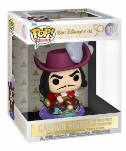 Funko POP Rides - Disney Walt Disney World 50th Anniversary Captain Hook On Peter Pans Flight #109