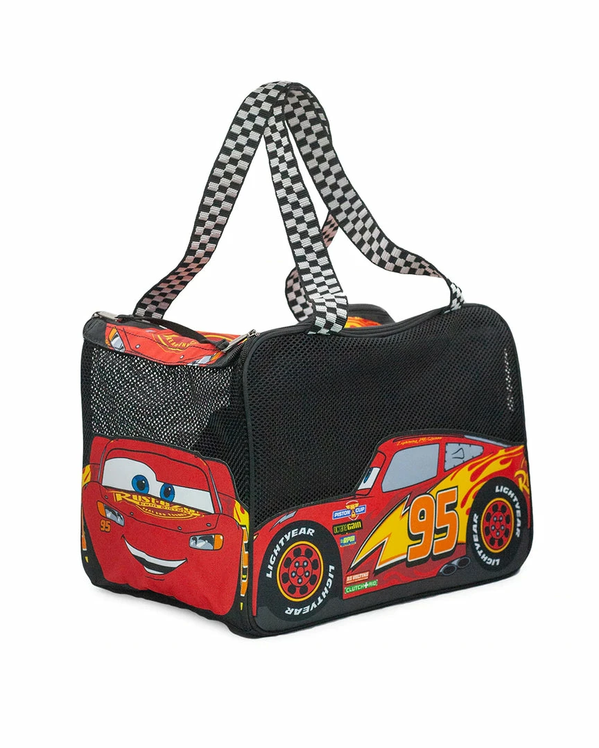 Buckle Down Pets Disney Pixar Cars Lightning McQueen Pet Carrier 3 Buckle Down Pets Disney Pixar Cars Lightning McQueen Pet Carrier