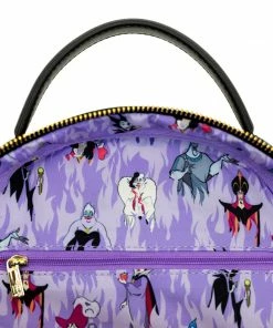 Loungefly - Disney Villain's Flame Mini Backpack - PALM Exclusive