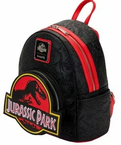 Loungefly April22 Loungefly - Universal Jurassic Park Logo Mini Backpack