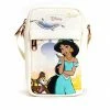 Buckle Down Exclusive Crossbody Bags Disney Princess Passport Collection Jasmine - PALM Exclusive