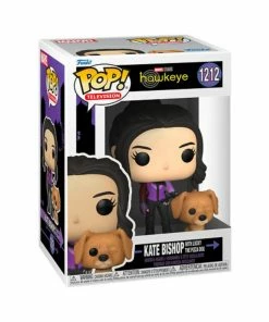 Funko POP - Marvel Hawkeye Kate Bishop With Lucky The Pizza Dog #1212 Funko POP!
