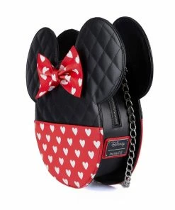 Loungefly - Disney Mickey And Minnie Valentines Reversible Crossbody Bag