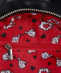 Loungefly - Disney Mickey And Minnie Valentines Reversible Crossbody Bag