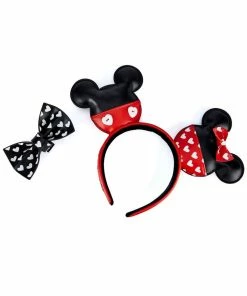 Loungefly - Disney Mickey And Minnie Valentines Headband Ears