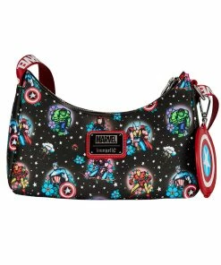 Loungefly April22 Loungefly - Marvel Avengers Tattoo Shoulder Bag