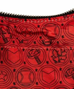 Loungefly April22 Loungefly - Marvel Avengers Tattoo Shoulder Bag