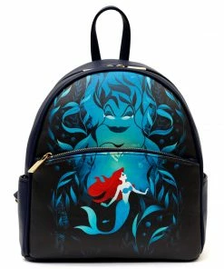 Danielle Nicole Exclusive Danielle Nicole - Disney Enchanted Princess Series Ariel & Ursula Mini Backpack - PALM Exclusive