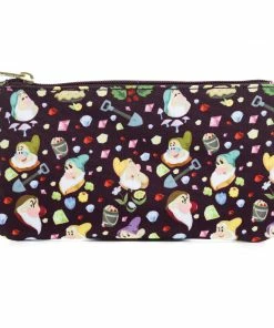 Loungefly Disney Princess Snow White And The Seven Dwarfs, Multi-use Pouch, Coin Purse, Cosmetic, Pink A La Mode Exclusive