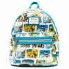 Loungefly - Disney Pinocchio Little Golden Book Scenes AOP Mini Backpack - PALM Exclusive