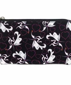 Loungefly Disney The Nightmare Before Christmas Zero, Multi-use Pouch, Coin Purse, Cosmetic, Pink A La Mode Exclusive