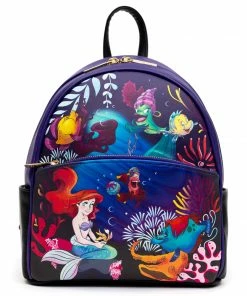 Danielle Nicole Exclusive Mini Backpacks Danielle Nicole, Disney The Little Mermaid Under The Sea Mini Backpack, Pink A La Mode Exclusive