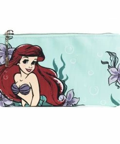 Loungefly Disney The Little Mermaid Ariel, Multi-use Pouch, Coin Purse, Cosmetic, Pink A La Mode Exclusive