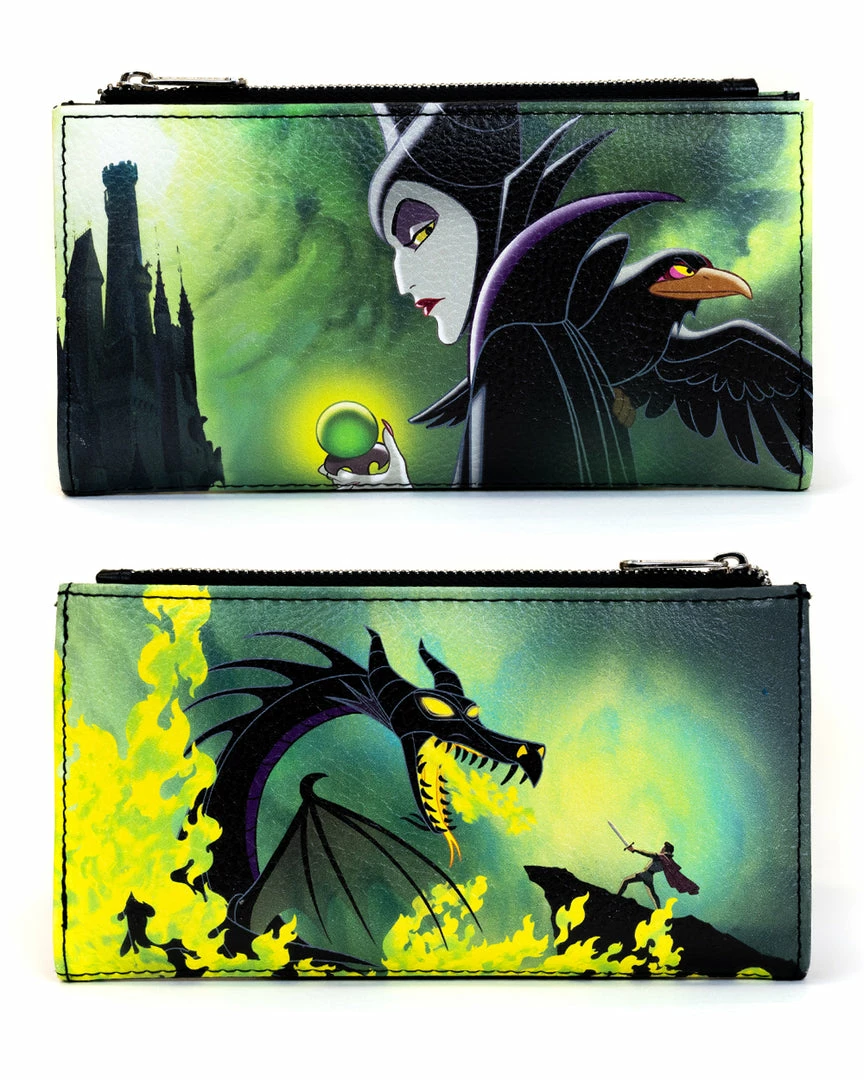 Buckle Down Exclusive Wallets Disney Villains Sleeping Beauty's Maleficent Wallet - Pink A La Mode Exclusive 3 Buckle Down Exclusive Wallets Disney Villains Sleeping Beauty's Maleficent Wallet - Pink A La Mode Exclusive