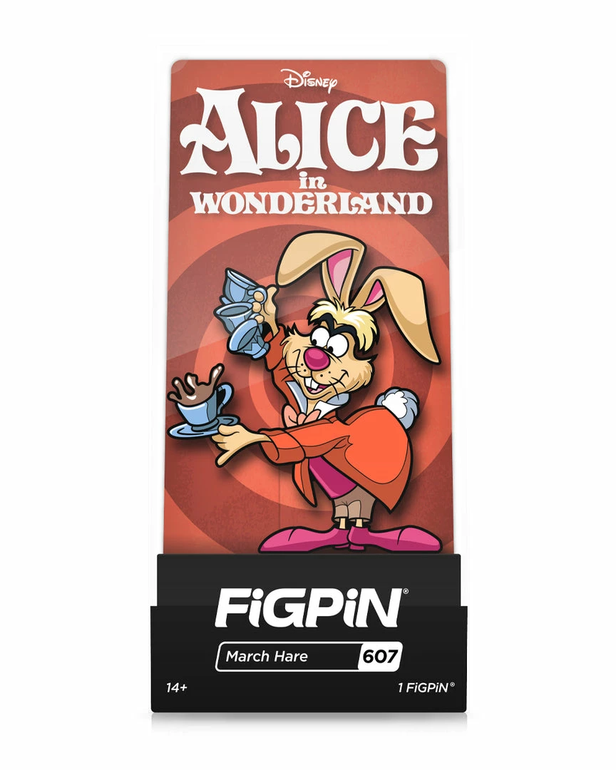 FiGPiN - Disney Alice In Wonderland March Hare #607 *Limited Edition* Pins 3 FiGPiN - Disney Alice In Wonderland March Hare #607 *Limited Edition* Pins