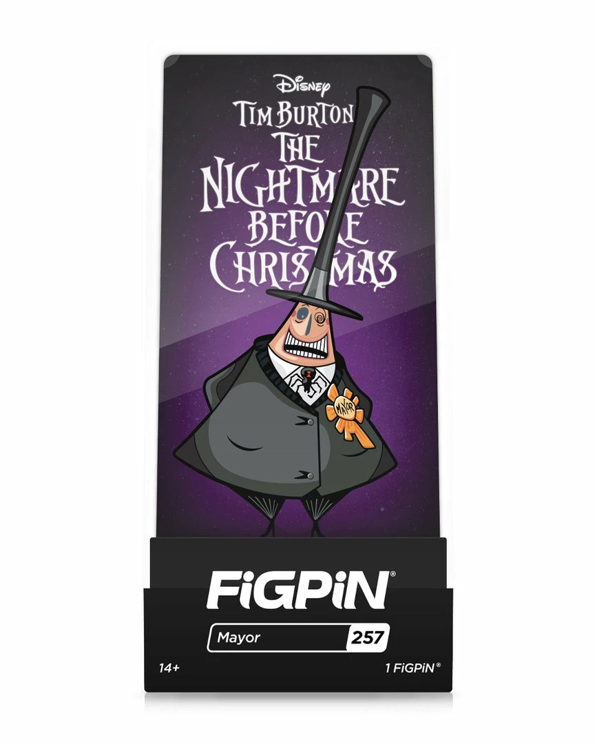 FiGPiNs FiGPiN - Nightmare Before Christmas The Mayor #257 3 FiGPiNs FiGPiN - Nightmare Before Christmas The Mayor #257
