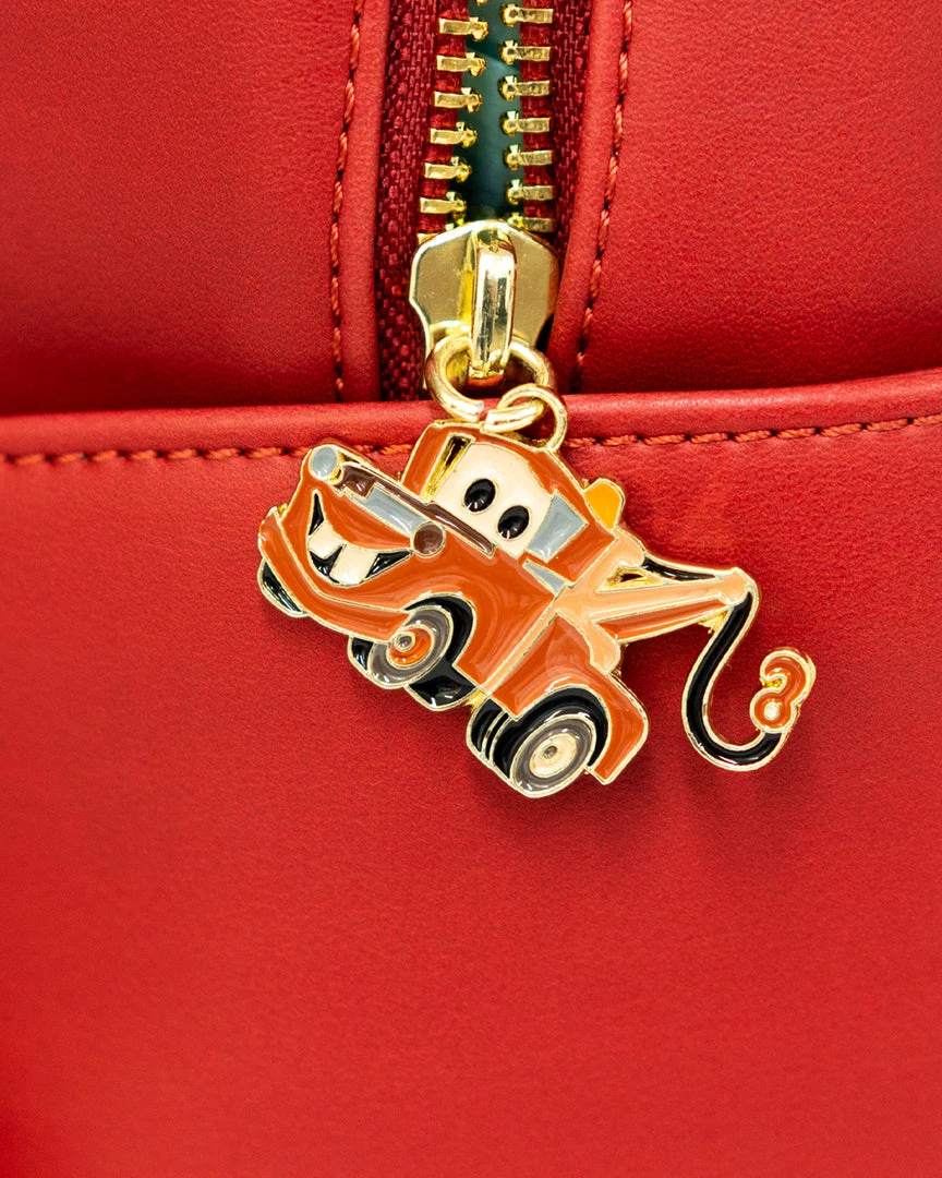 Loungefly - Disney Pixar's Cars Welcome To Radiator Springs Mini Backpack - Pink A La Mode Exclusive 4 Loungefly - Disney Pixar's Cars Welcome To Radiator Springs Mini Backpack - Pink A La Mode Exclusive