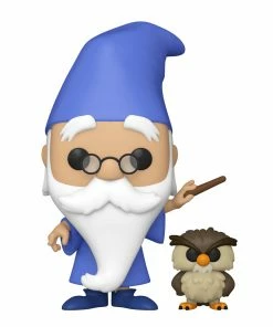 Funko POP - Disney Sword In The Stone Merlin With Archimedes #1100