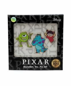 Storybook Pins Disney Pixar Monsters Inc. 3 Piece Limited Edition Enamel Pin Set - PALM Exclusive
